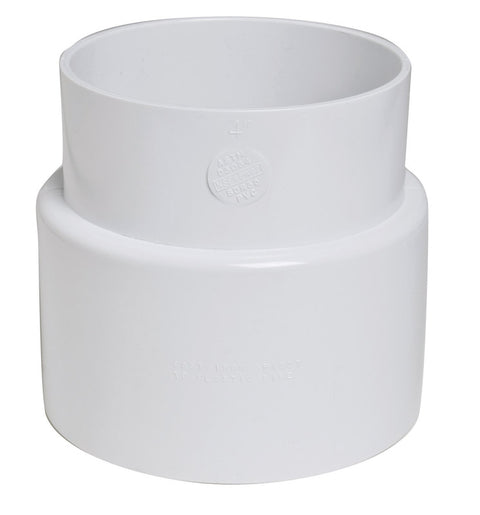 Plastic Trends 4 in. Dia. Hub PVC Hub Adapter