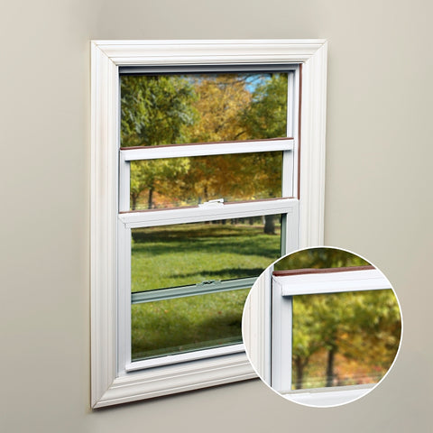 Frost King V443BH Foam Tape, 3/8 in W, 17 ft L, 3/16 in Thick, Vinyl, Brown