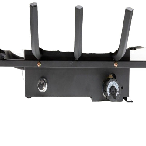 Comfort Glow Vent-Free 18" Gas Log Set, Dual Fuel, Electronic Ignition, Thermostat, 30000 BTU