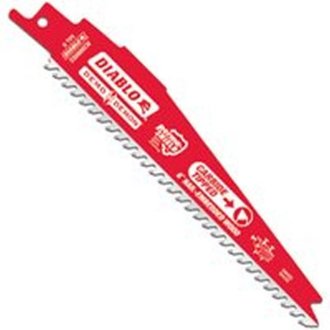 Freud Tools Demo Demon Reciprocating Saw Blade, 6 in L, 6/9 TPI