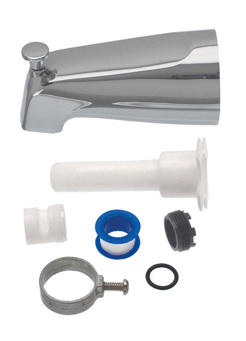 Danco Bathtub Diverter Spout Chrome Finish Metal Material
