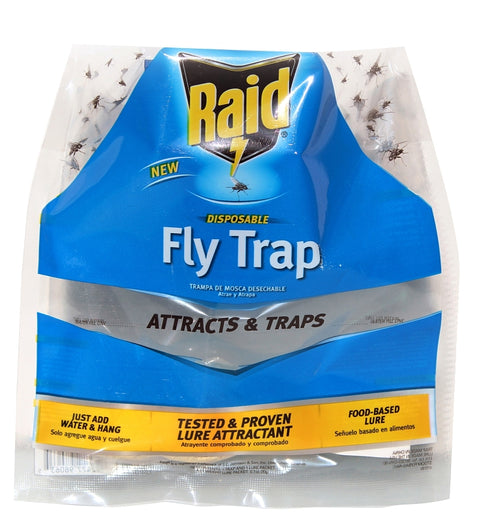 Raid FLYBAG-RAID Fly Trap, Bag, Pack of 6