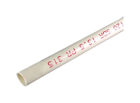 Cresline Pressure Pipe 1/2 in. Dia. x 10 ft. L Plain End Schedule 40 200 psi