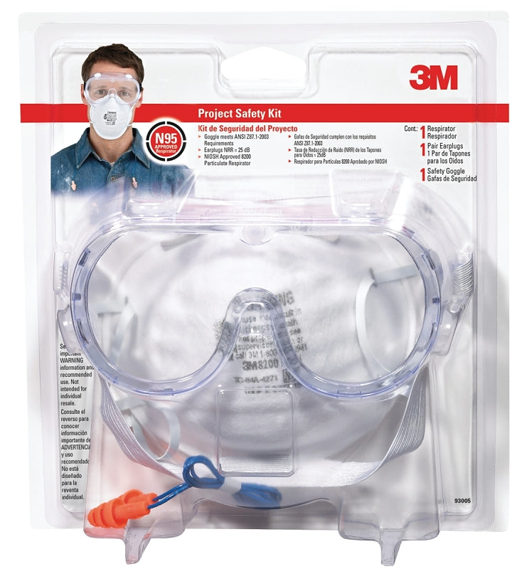 3M TEKK Protection 93005-80030T Project Safety Kit, 3-Piece – Shell ...
