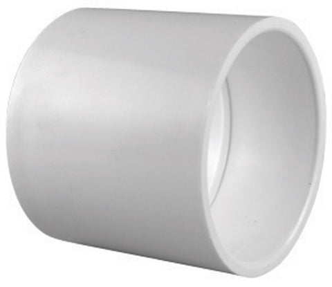Charlotte Pipe 3/4 in. Dia. x 3/4 in. Dia. Slip To Slip Schedule 40 PVC Coupling