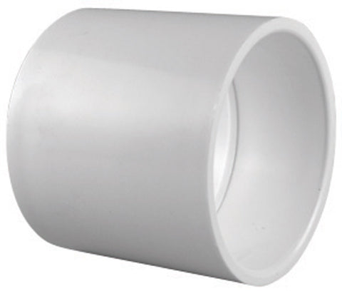 Charlotte Pipe 1 in. Dia. x 1 in. Dia. Slip To Slip Schedule 40 PVC Coupling