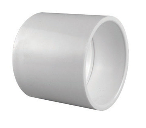 Charlotte Pipe 1-1/4 in. Dia. x 1-1/4 in. Dia. Slip To Slip Schedule 40 PVC Coupling