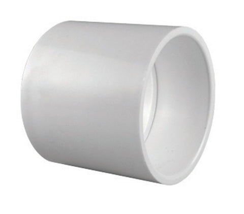 Charlotte Pipe Schedule 40 1-1/2 in. Dia. x 1-1/2 in. Dia. Slip To Slip PVC Coupling