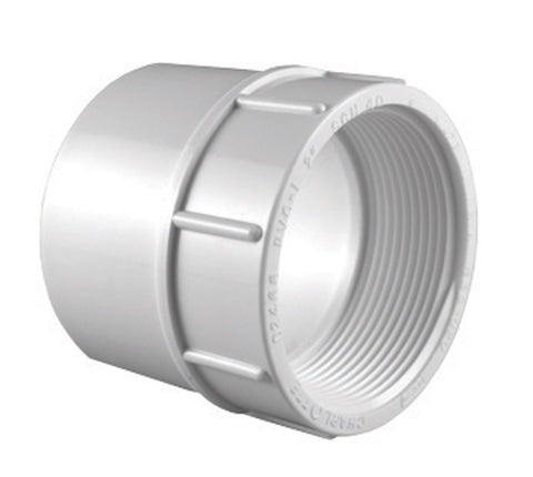 Charlotte Pipe 2 in. Dia. x 2 in. Dia. Slip To FPT Pipe Adapter