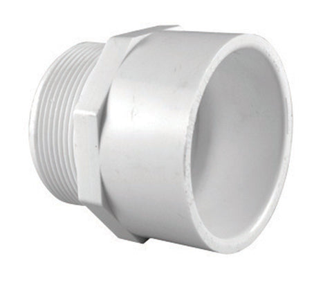 Charlotte Pipe 1/2 in. Dia. x 1/2 in. Dia. Slip To MPT Pipe Adapter