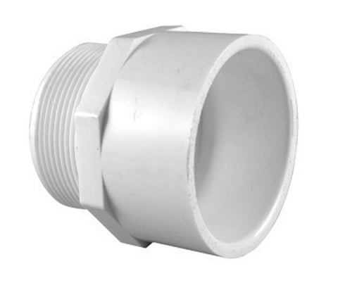 Charlotte Pipe 1 in. Dia. x 1 in. Dia. Slip To MPT Pipe Adapter