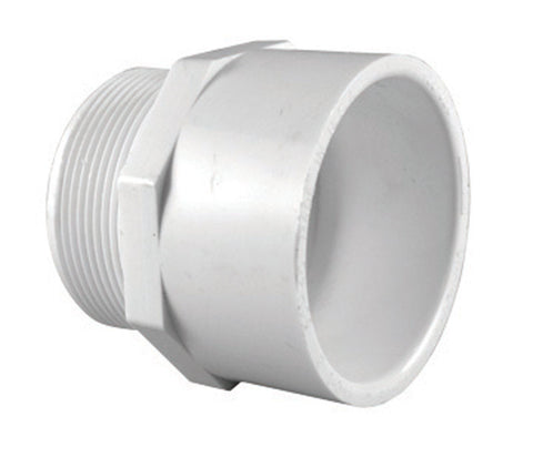 Charlotte Pipe 2 in. Dia. x 2 in. Dia. Slip To MPT Pipe Adapter