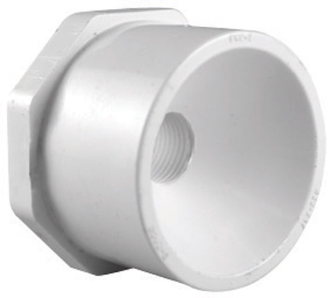 Charlotte Pipe 1 in. Dia. x 3/4 in. Dia. Slip To Slip Schedule 40 PVC Reducing Bushing