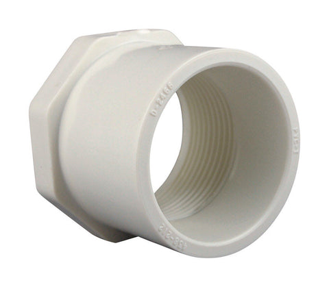Charlotte Pipe 1 in. Dia. x 1/2 in. Dia. Schedule 40 Spigot To FPT PVC Reducing Bushing
