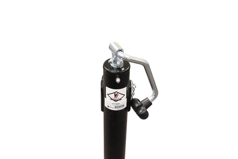 Valley Industries VI-520 Trailer Jack, 2000 lb Lifting, 15-1/2 in Max Lift H, 15-1/2 in OAH