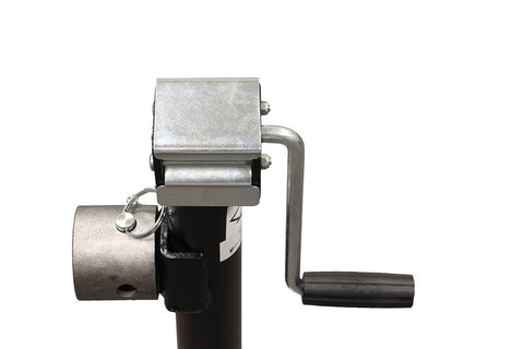 Valley Industries VI-550 Trailer Jack, 5000 lb Lifting, 15 in Max Lift H, 15-1/2 in OAH