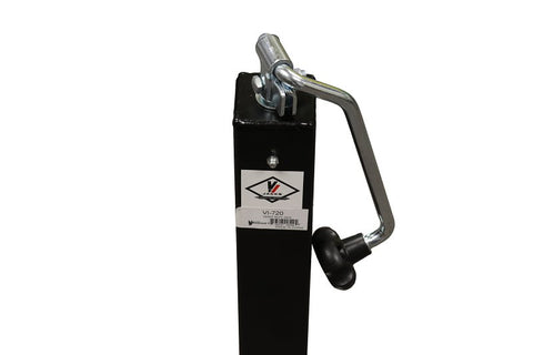 Valley Industries VI-720 Trailer Jack, 7000 lb Lifting, 26 in Max Lift H, Includes : (1) Telescoping Leg