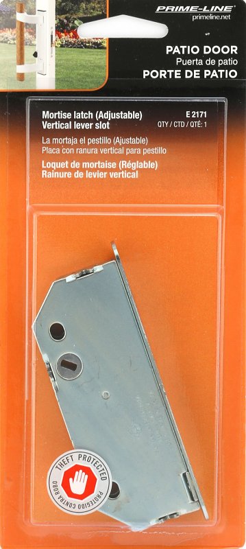 Prime-Line E 2171 Sliding Door Lock, Steel, Zinc
