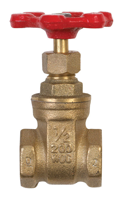 Gate Valve Shell B & K 1/2 in. Dia. x 1/2 in. Dia. Brass Gate Valve – Shell Lumber and ...
