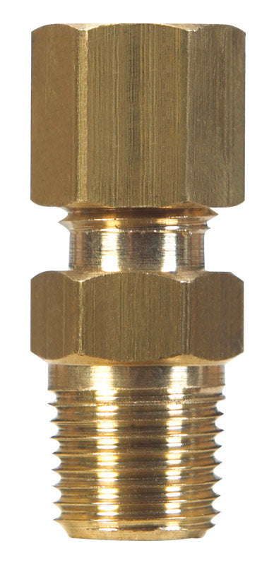 JMF 1/4 in. Dia. x 1/8 in. Dia. Brass Low Lead Compression Fitting ...