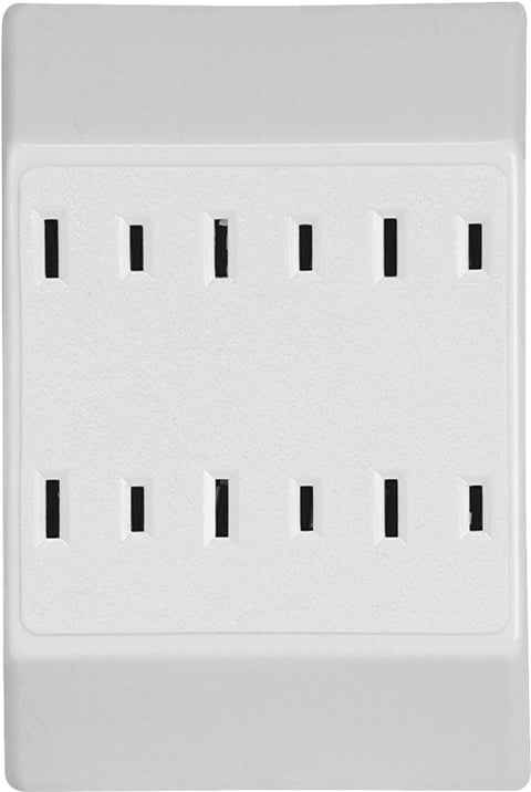 TAP DUPLEX TO 6OUTLET GND IV