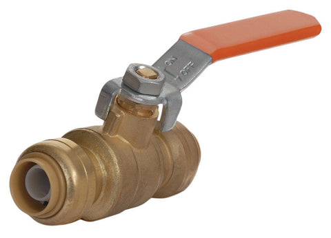 SharkBite Ball Valve 1/2 in. Dia. x 1/2 in. Dia. Brass