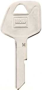 Hy-Ko 11010B79 Key Blank, Brass, Nickel, Pack of 10