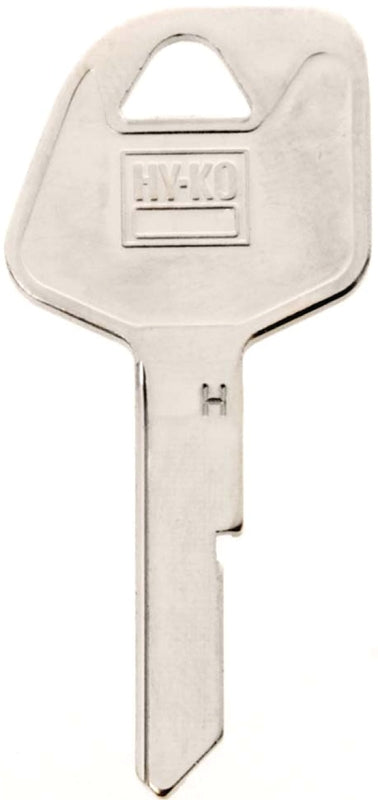 Hy-Ko 11010B79 Key Blank, Brass, Nickel, Pack of 10