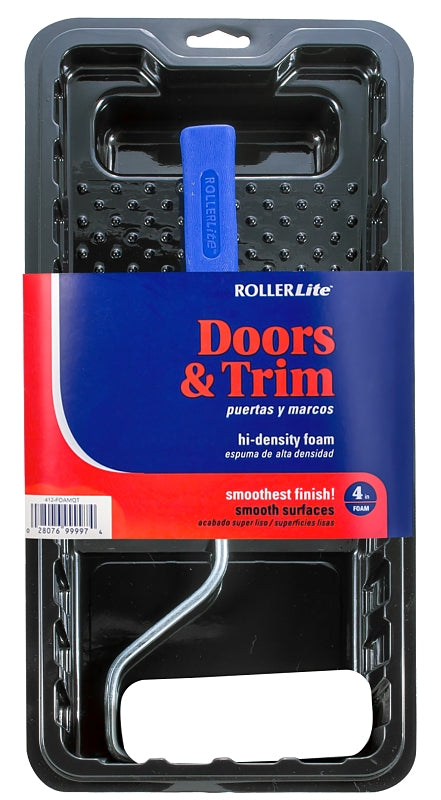 RollerLite 412-FOAMQT Roller Kit, Mini, Smooth Surface, 3-Piece