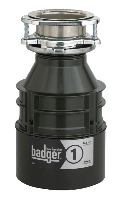 InSinkErator Garbage Disposal 1/3 hp Black