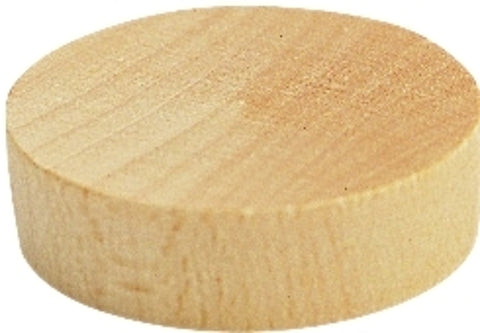 Waddell 830-.3 Screw Hole Plug, 3/8 in Dia, Birchwood, Pack of 500