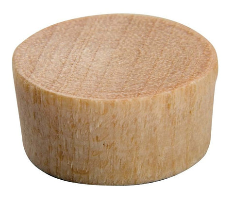 Waddell 830 DP-.312 Flat Plug, Hardwood, 5/16 in Dia, Pack of 10