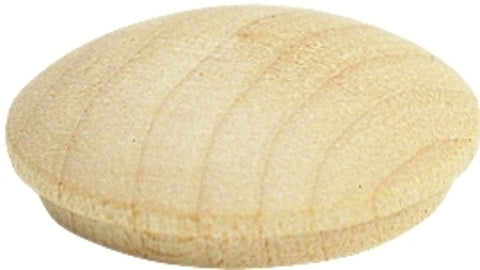 Waddell 840-.5 Screw Hole Button, Birchwood, Pack of 500