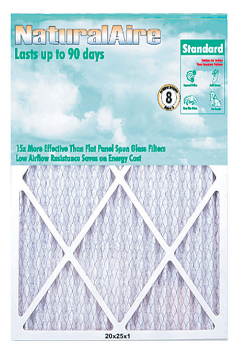 Flanders-Precisionaire NaturalAire 21-1/2 in. L x 16-1/2 in. W x 1 in. D Air Filter 8 MERV