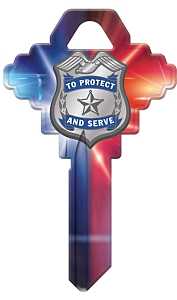 Hy-Ko 15005SC1-POL Key Blank, Brass, For: Schlage SC1 Keyways, Pack of 5