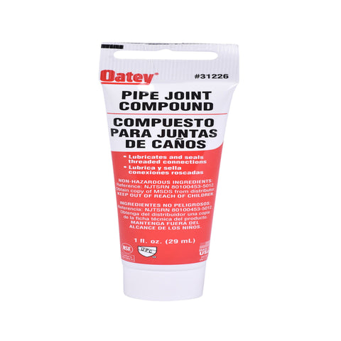 Oatey Gray Pipe Joint Compound 1 oz