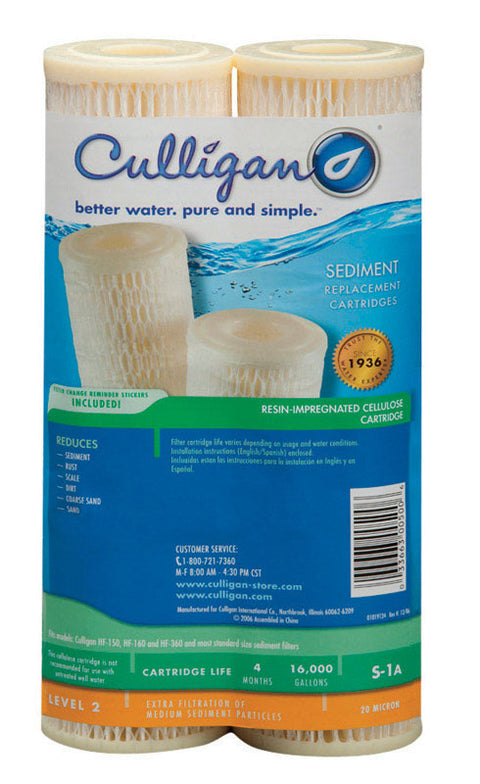 Culligan Whole House Water Filter For Culligan HF-150/HF-160/HF-360