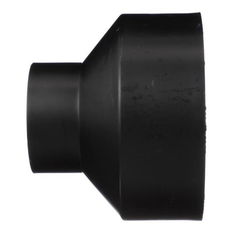 Charlotte Pipe 2 in. Hub X 3 in. D Hub ABS Coupling
