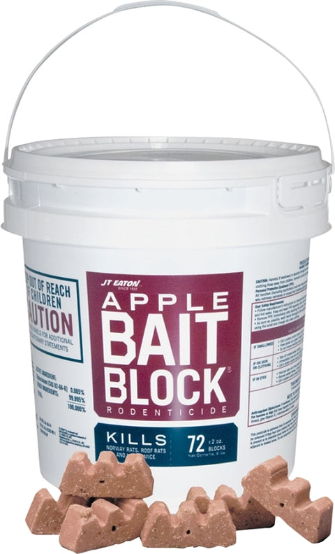 J.T. Eaton 709AP Bait Block, Solid, 9 oz, Pail