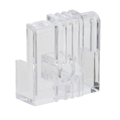 OOK 50226 Mirror Clip Set, Plastic, Clear, Wall Mounting, Pack of 12