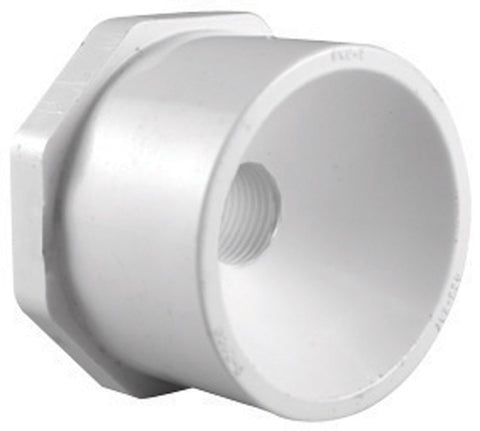 Charlotte Pipe 1-1/2 in. Dia. x 3/4 in. Dia. Slip To Slip Schedule 40 PVC Reducing Bushing