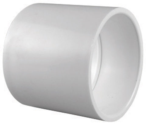Charlotte Pipe 3 in. Dia. x 3 in. Dia. Schedule 40 Slip To Slip PVC Coupling
