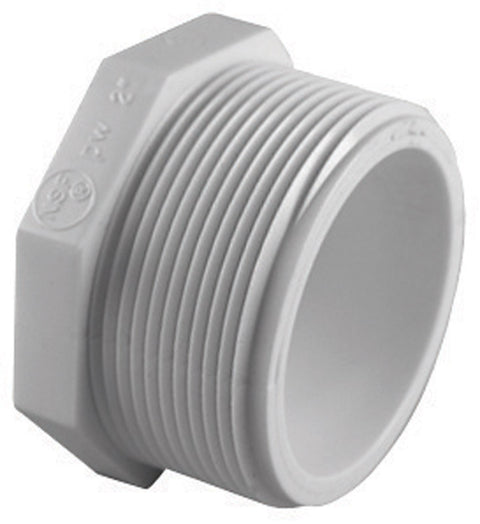 Charlotte Pipe 1-1/2 in. Dia. Schedule 40 MPT PVC Plug