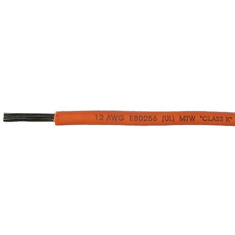 Cobra Wire A1014T15100FT Primary Tinned Copper Wire, 14 AWG, 100', Orange