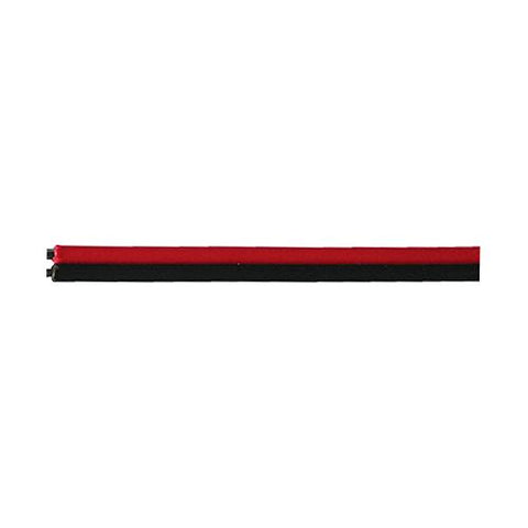 Cobra Wire B8016T21100FT Tinned Copper Bonded Ribbon Cable, 16 Gauge, 2-wire, 100', Black/Red