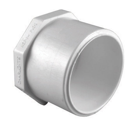 Charlotte Pipe Schedule 40 Spigot To Spg 1-1/2 in. Dia. PVC Plug