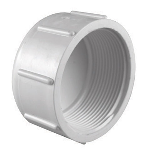 Charlotte Pipe 3/4 in. Dia. FPT To FPT Schedule 40 PVC Cap