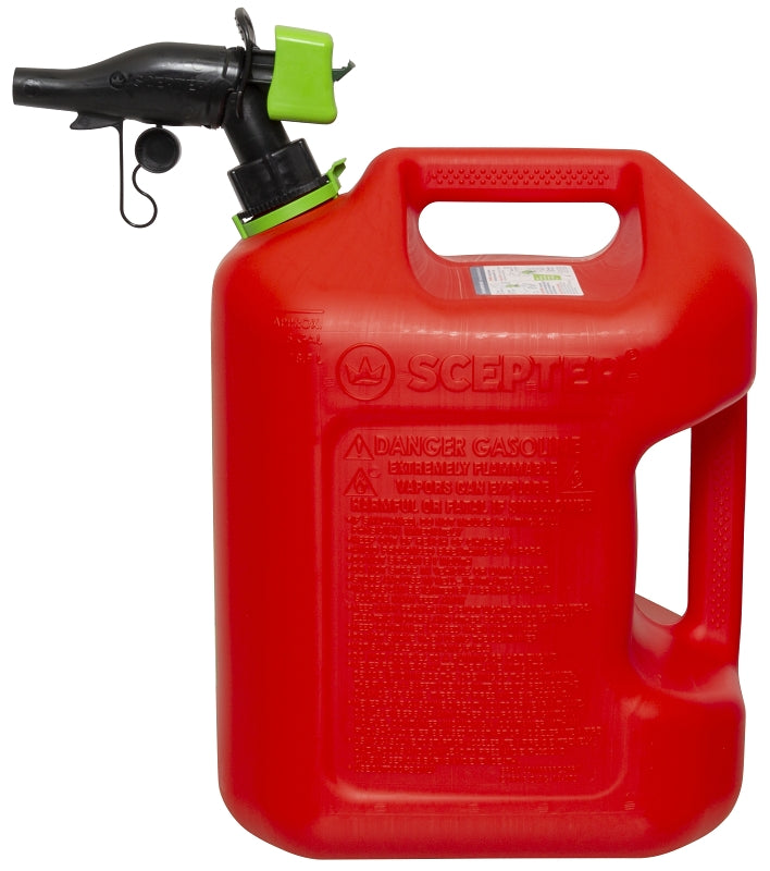 Scepter FSCG571 Can, 5 gal, Polypropylene, Red – Shell Lumber and