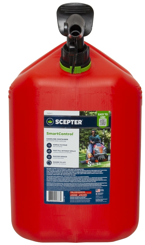 Scepter FSCG571 Can, 5 gal, Polypropylene, Red – Shell Lumber and