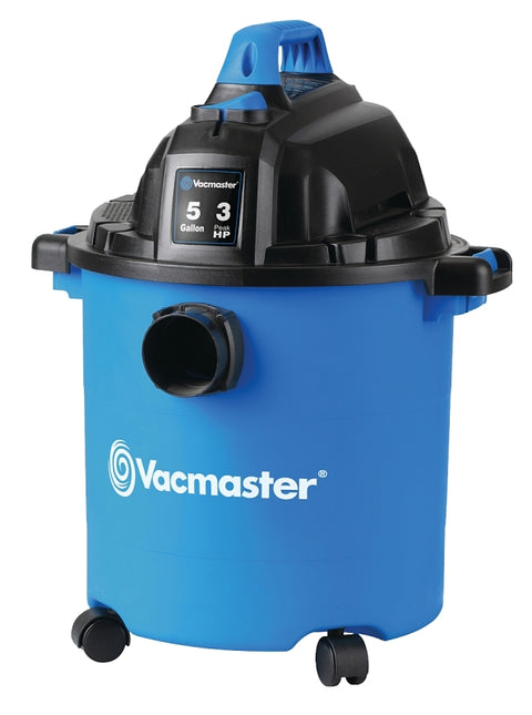 Vacmaster VJC507P Wet and Dry Vacuum Cleaner, 5 gal, Foam Sleeve